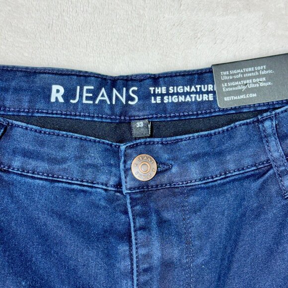 Reitmans R Jeans Women’s 33 Long Dark Wash Blue The Signature Boot Cut - Picture 3 of 16